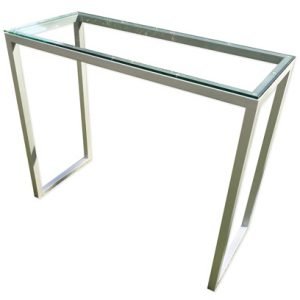 Aluminium & Glass Altar Table