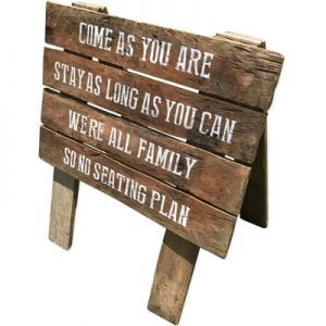 Rustic Sign