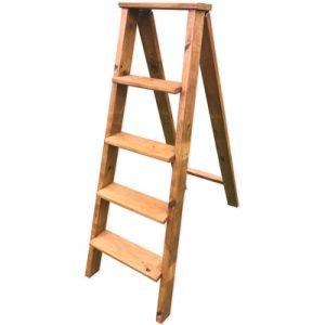 Natural Wood Ladder