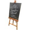 Printed Blackboard Easel