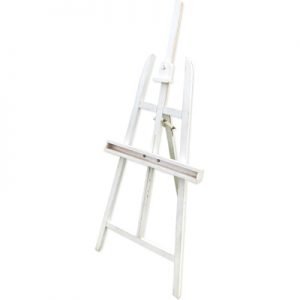 White Easel