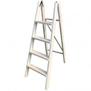 White Wooden Ladder